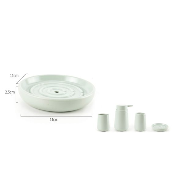 SB0031 Jabonera - Verde morandi