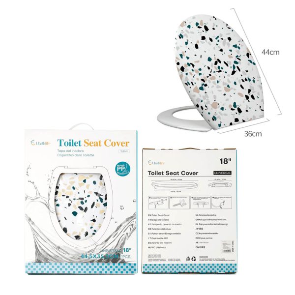 TL0036 Tapa de WC 33x44cm estampado - Terrazo