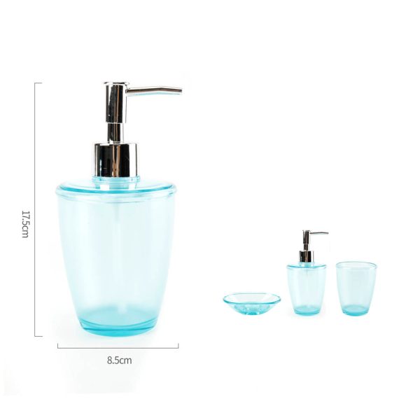HB0111 Dispensador transparente - Azul tiffany