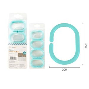CB0466 Hebilla para cortina 12pcs - Azul tiffany
