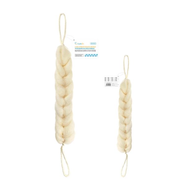 BS0582 Banda exfoliante trenzada - Beige