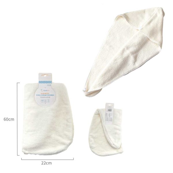 HD0588 Gorro de ducha de tercipelo - Beige
