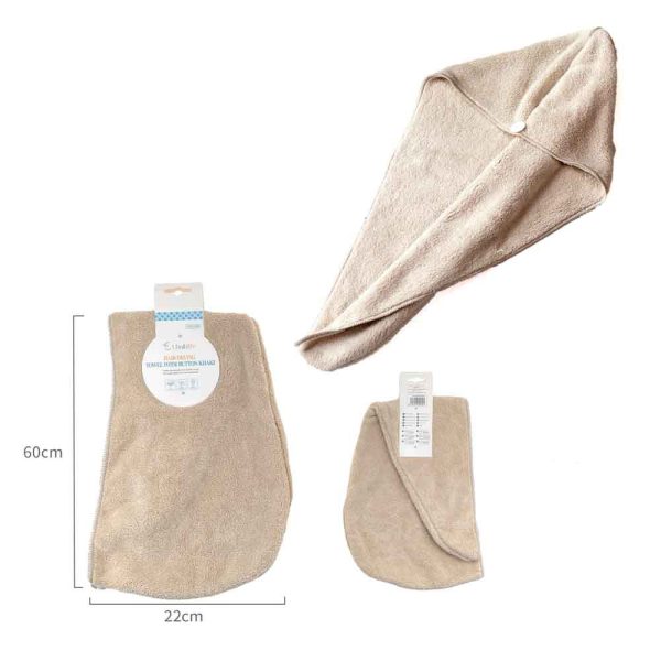 HD0588 Gorro de ducha de tercipelo - Caqui