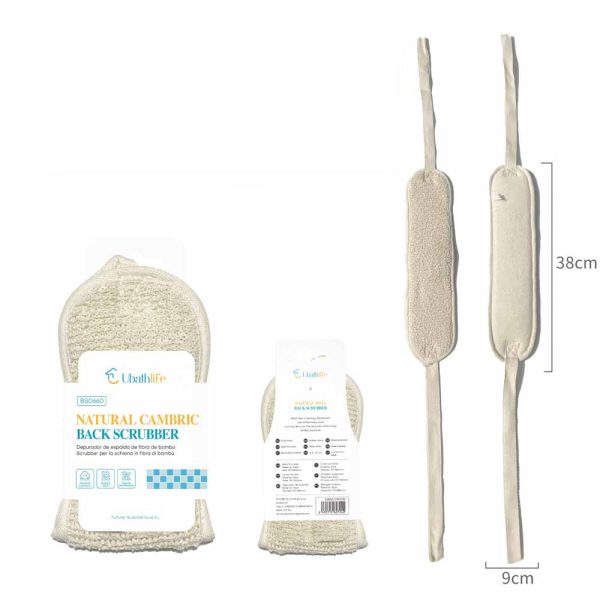 BS0660 Banda exfoliante de cambric - Natural