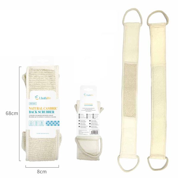 BS0661 Banda exfoliante de cambric - Natural