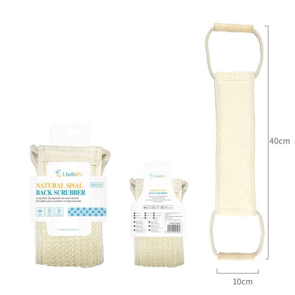 BS0723 Banda exfoliante de sisal - Natural