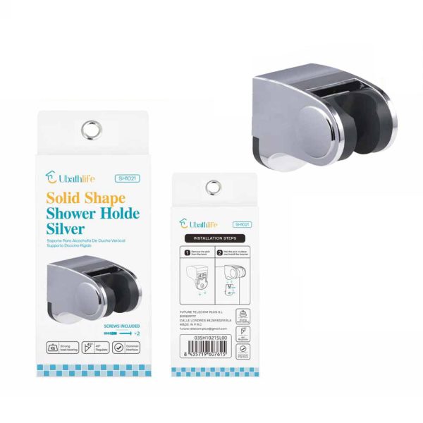 SH1021 Soporte de ducha con perforado - Plata