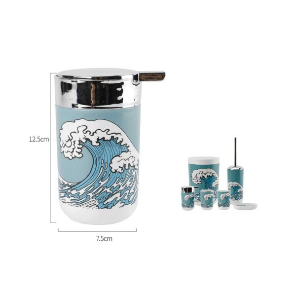 HB0203 Dispensador grande estapado - Olas