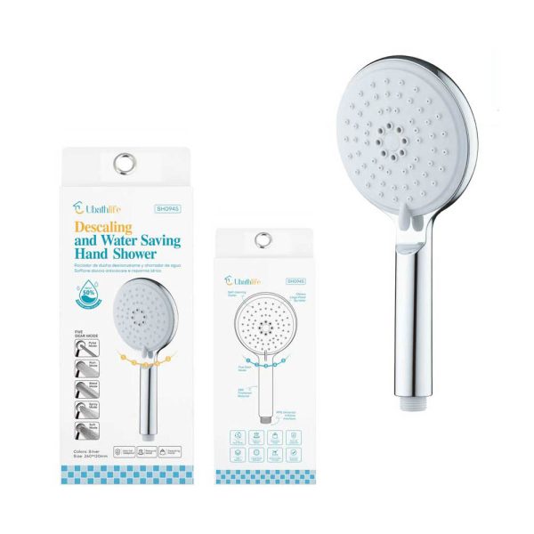 SH0945 Alcachofa de ducha con ahorro de agua - Plata