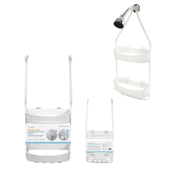HY0998 Estante para ducha colgante - Blanco