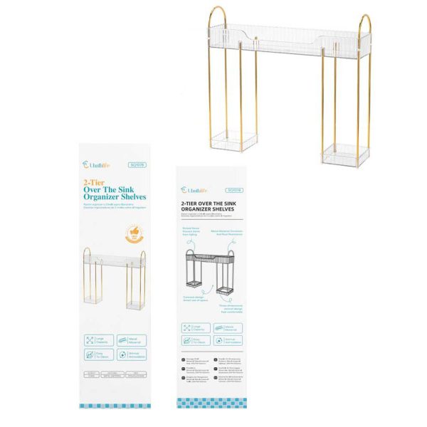 SQ1078 Estante para lavabo - Transparente