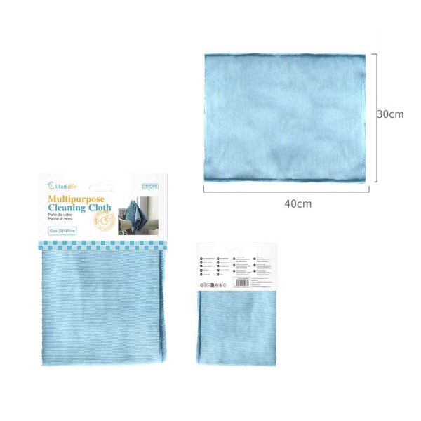 CS1098 Paño para cristal 30x40cm - Azul nórdico