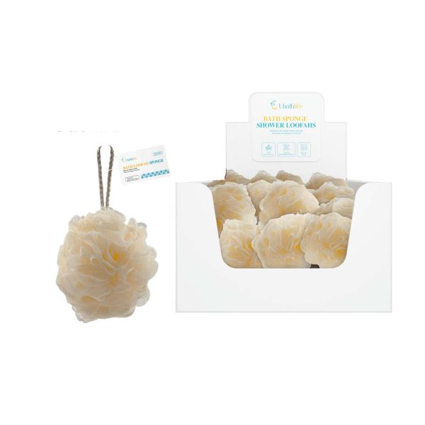 BS1139 Esponja de baño grande 25pcs - Beige