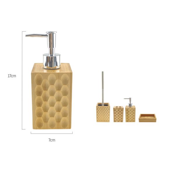 SB1103 Dispensador patrón cuadros - Bambú