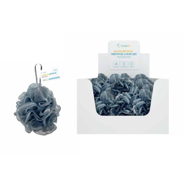 BS1137 Esponja de baño tricolor 50pcs - Verde